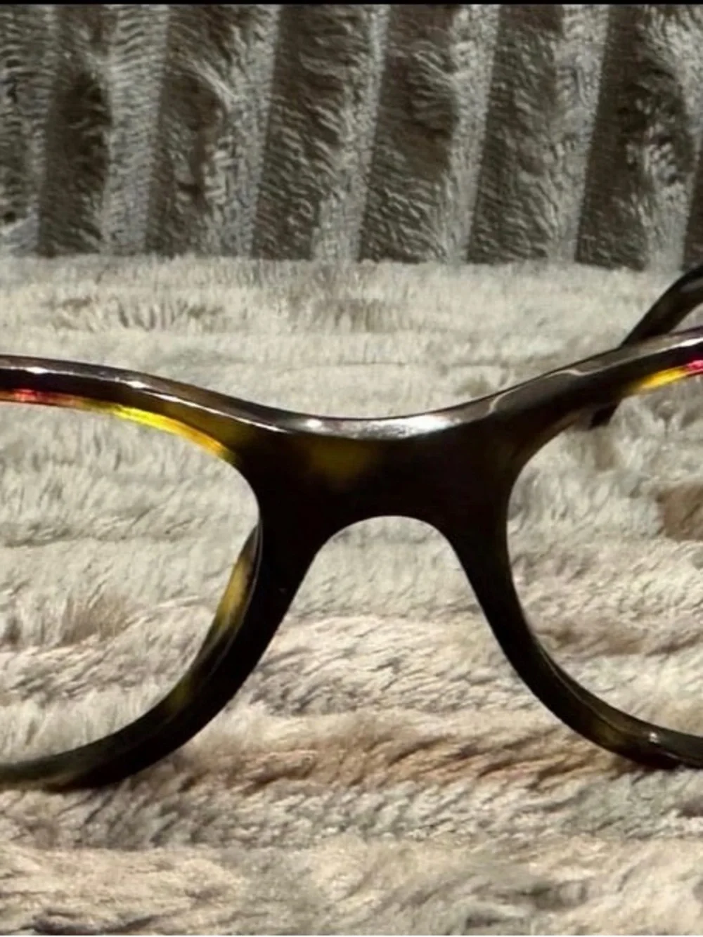Rare CHANEL Tortoiseshell Women’s Eyeglass Frames - Brown & Amber